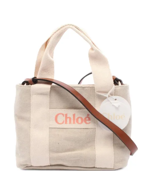 Chloé Pre-Owned 2020s canvas tote bag