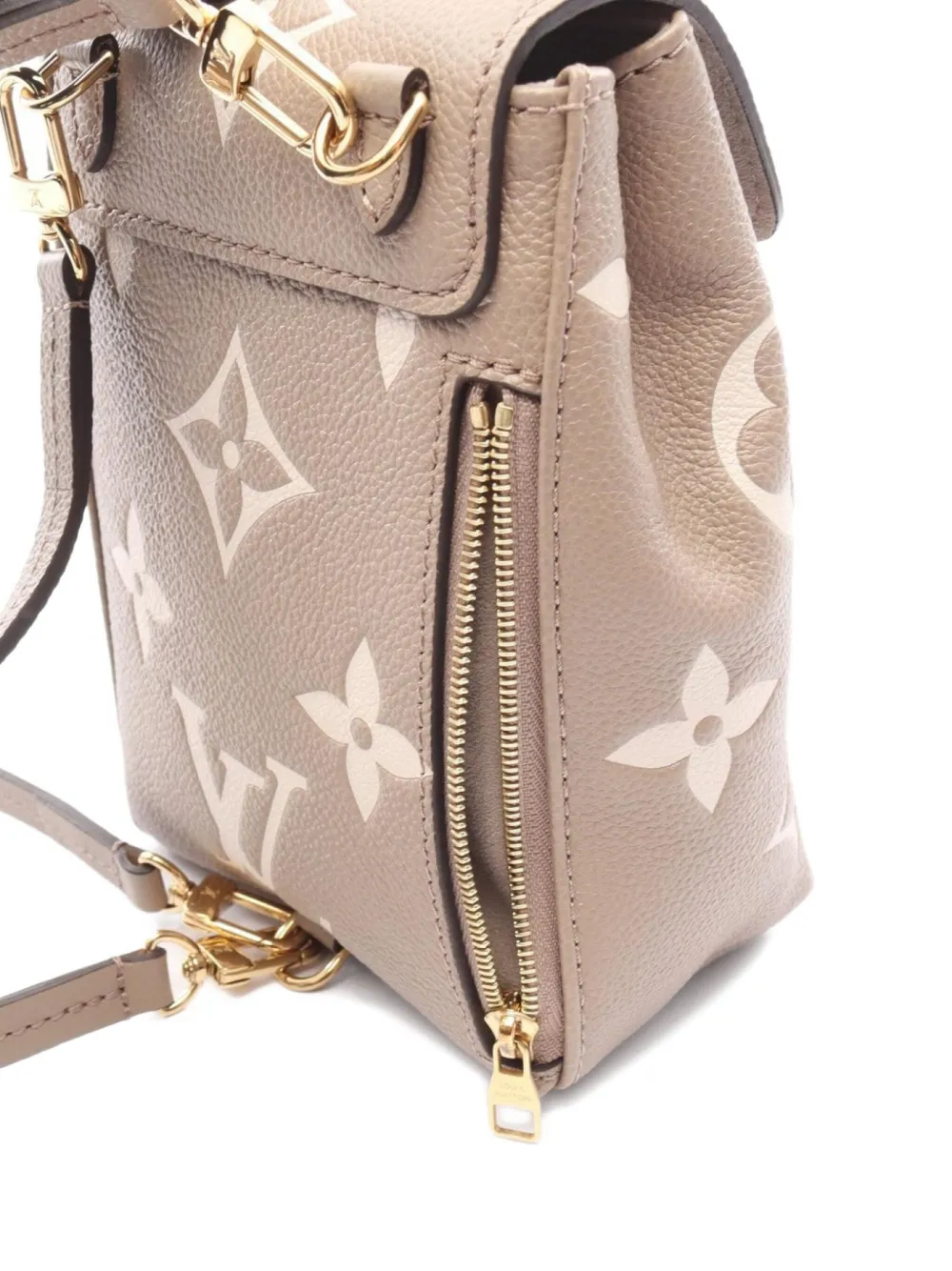 Pre-owned Louis Vuitton 2021 Monogram Empreinte Backpack In Neutral