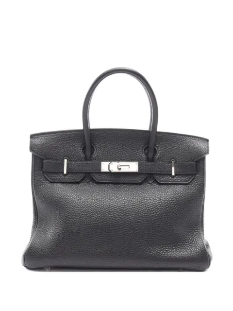 Hermès Pre-Owned 2003 Clemence leather Birkin handbag