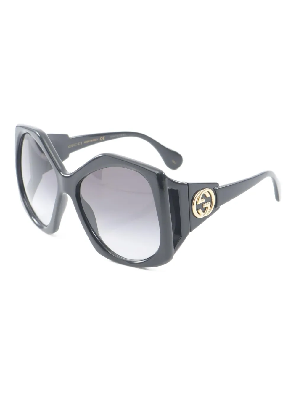 Gucci Pre-Owned 2020s geometric-frame sunglasses | Image 2