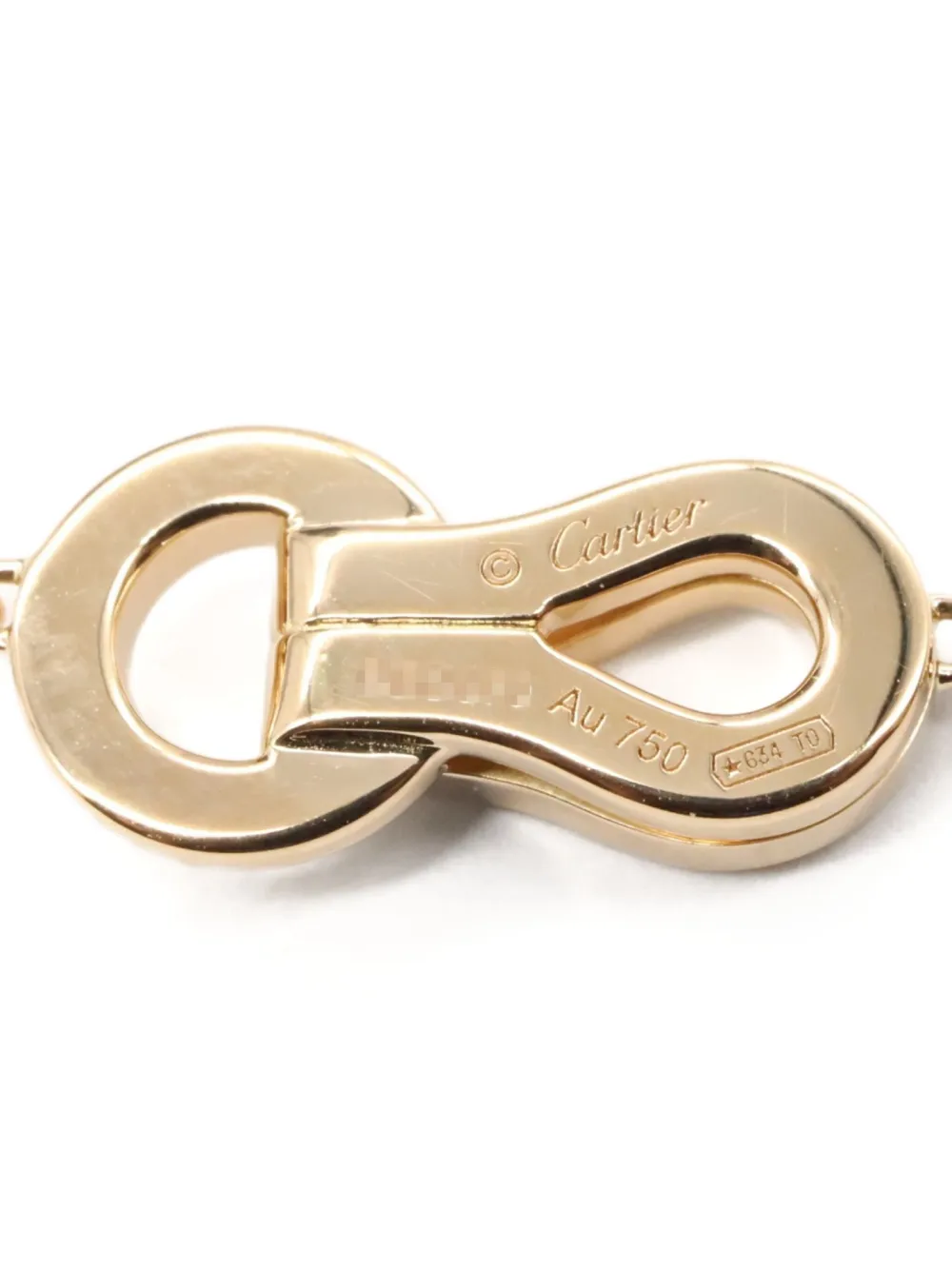 Pre-owned Cartier 2010s 18k Rose Gold Afraff Necklace