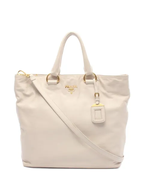 Prada Pre-Owned leather tote bag