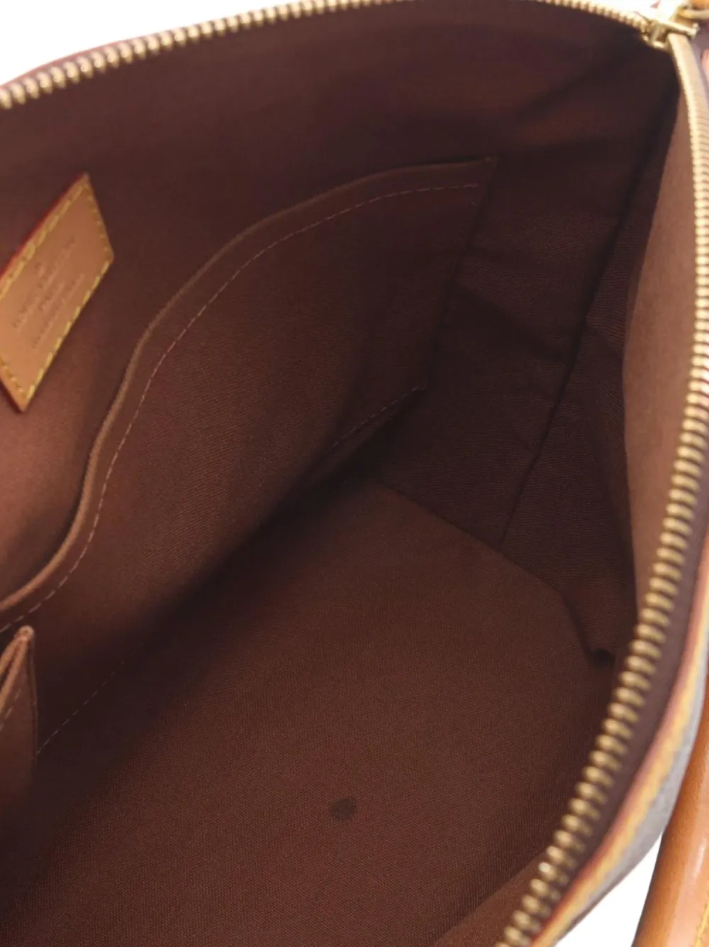 Pre-owned Louis Vuitton 2006 Lockit Handbag In Brown