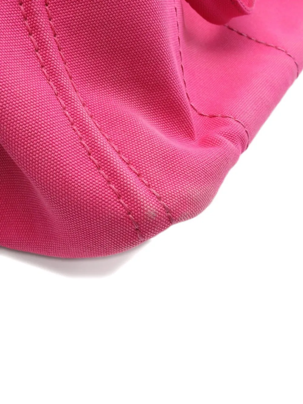 Pre-owned Prada 2000s Canapa 2way Tote Bag In Pink