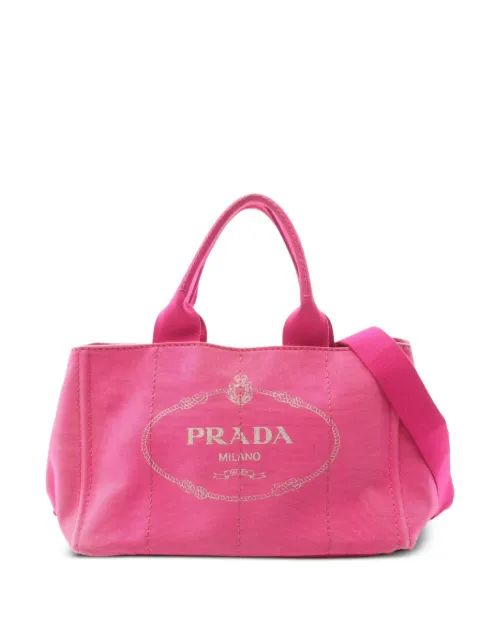 Prada Pre-Owned 2000s Canapa 2way tote bag