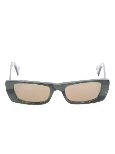 Gucci Pre-Owned lentes de sol con armazón rectangular 2020