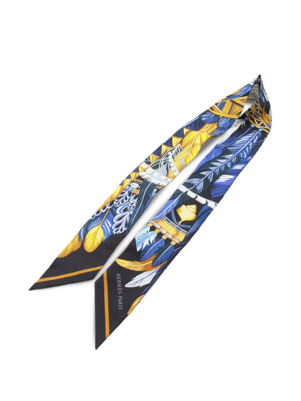 Hermès Pre-Owned 20s Dance Pacifique ribbon scarf | Image 2