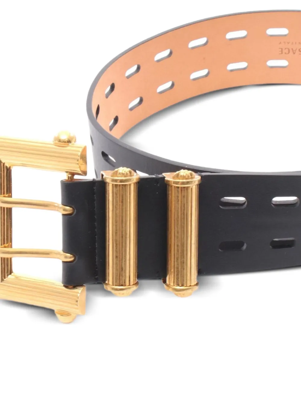 Versace Pre-Owned 2010's leather cut-out belt | Women | Image 2