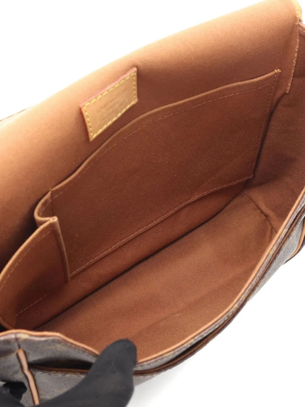 Pre-owned Louis Vuitton 2007 Bosforo Pm Monogram Messenger Bag In Brown