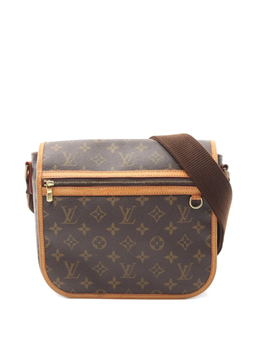 Louis Vuitton Pre-Owned 2007 ボスフォロ PM モノグラム メッセンジャーバッグ - ブラウン Louis Vuitton Pre-Owned 2007 ボスフォロ PM モノグラム メッセンジャーバッグ - ブラウン