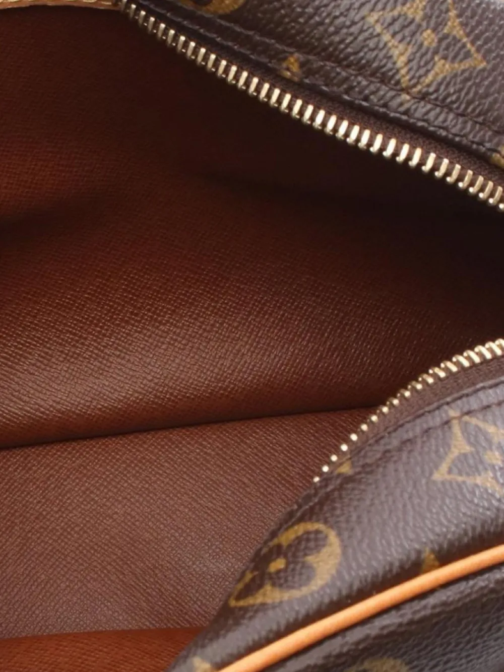 Pre-owned Louis Vuitton 2004 Blower Monogram-canvas Shoulder Bag In Brown