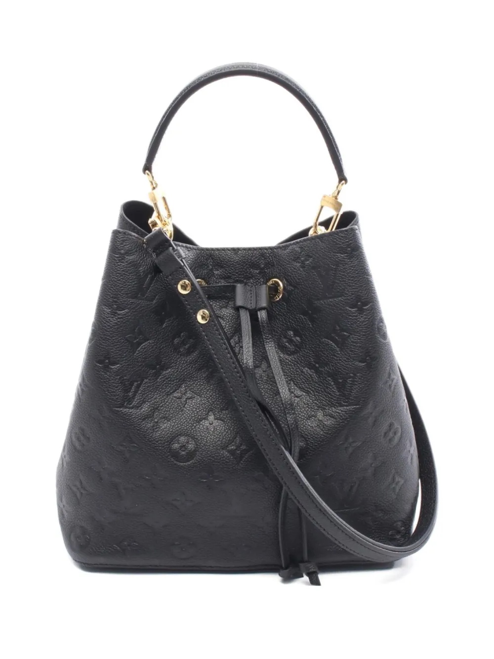Louis Vuitton Pre-Owned 2010s モノグラム アンプラント ネオ ノエ ハンドバッグ - ブラック Louis Vuitton Pre-Owned 2010s モノグラム アンプラント ネオ ノエ ハンドバッグ - ブラック