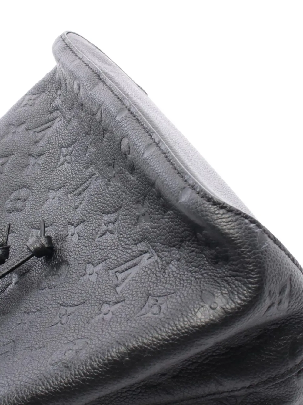 Pre-owned Louis Vuitton 2010s Monogram Empreinte Neo Noe Handbag In Black