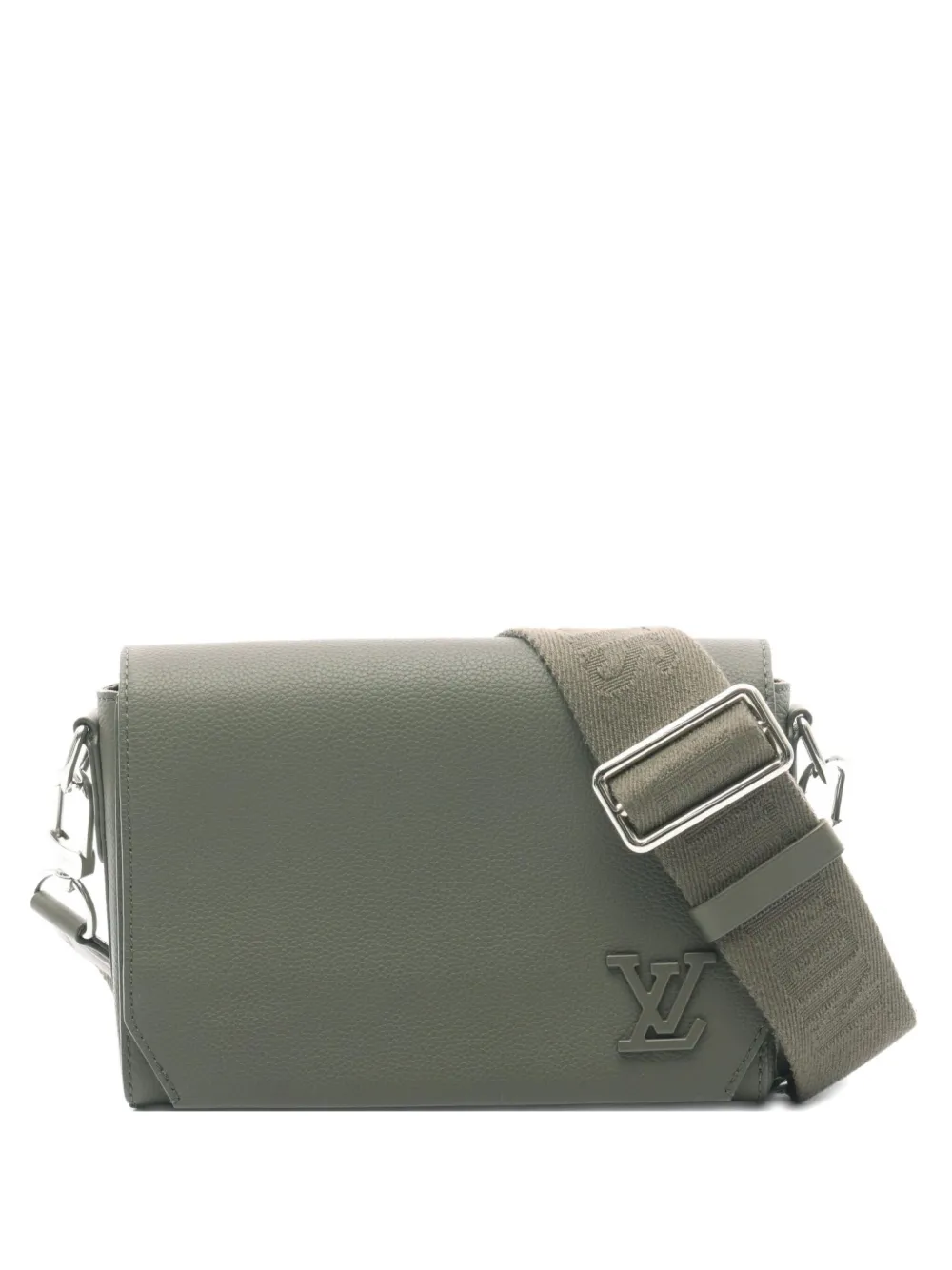 Louis Vuitton Pre-Owned 2010s Takeoff leather shoulder bag | Green | Image 1