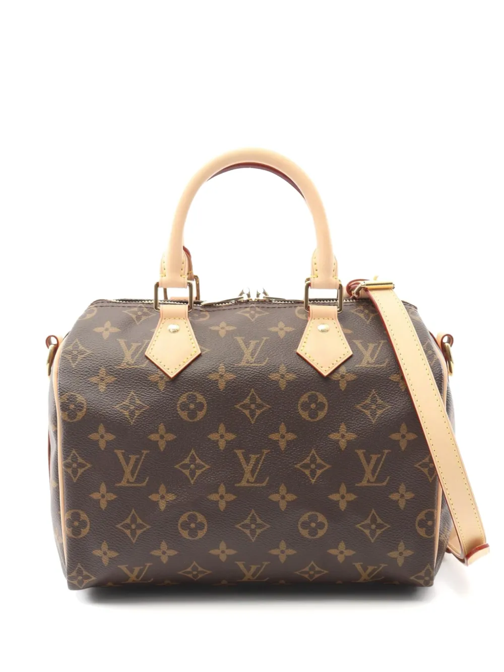 Louis Vuitton Pre-Owned 2021 スピーディ バンドリエール 25 モノグラム ショルダーバッグ - ブラウン Louis Vuitton Pre-Owned 2021 スピーディ バンドリエール 25 モノグラム ショルダーバッグ - ブラウン