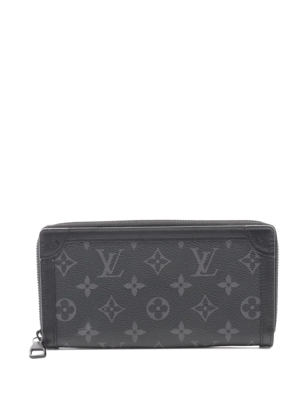 Pre-owned Louis Vuitton 2021 Trunk Zippy Wallet In Black