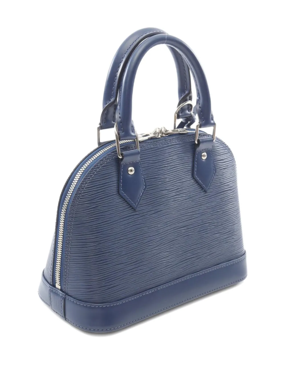 Pre-owned Louis Vuitton 2021 Alma Bb Handbag In Blue