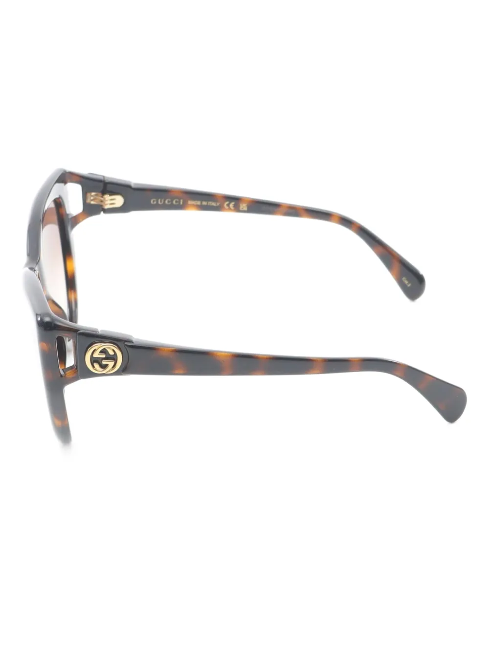 2020s Tortoiseshell Cat-Eye Sunglasses