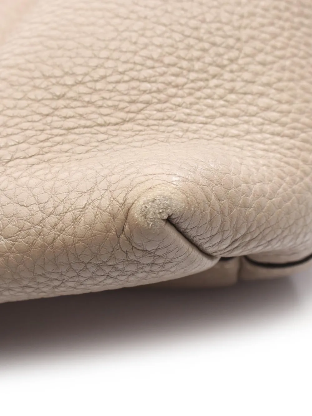 PRADA Pre-owned 2000s Leather Tote Bag In Neutral