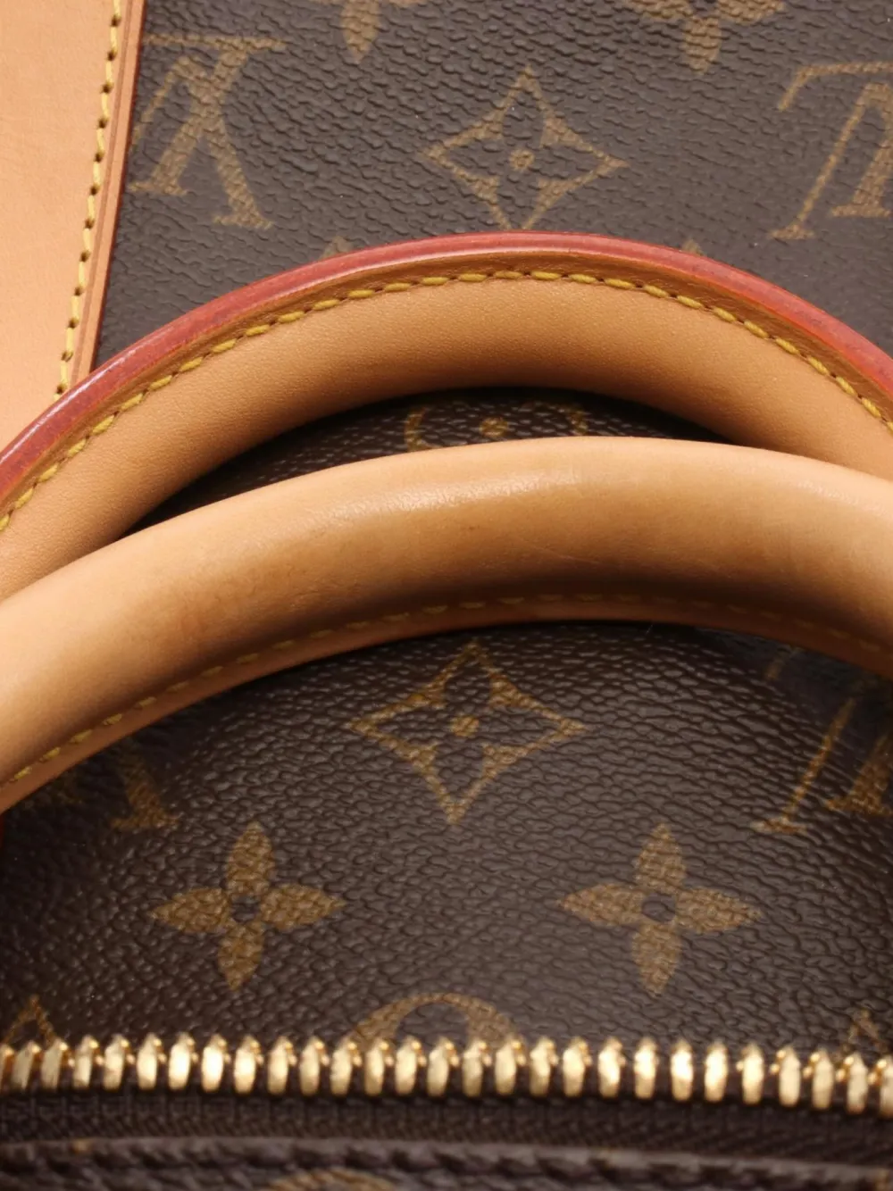 Pre-owned Louis Vuitton 1997 Keepall 45 Tote Bag In Brown