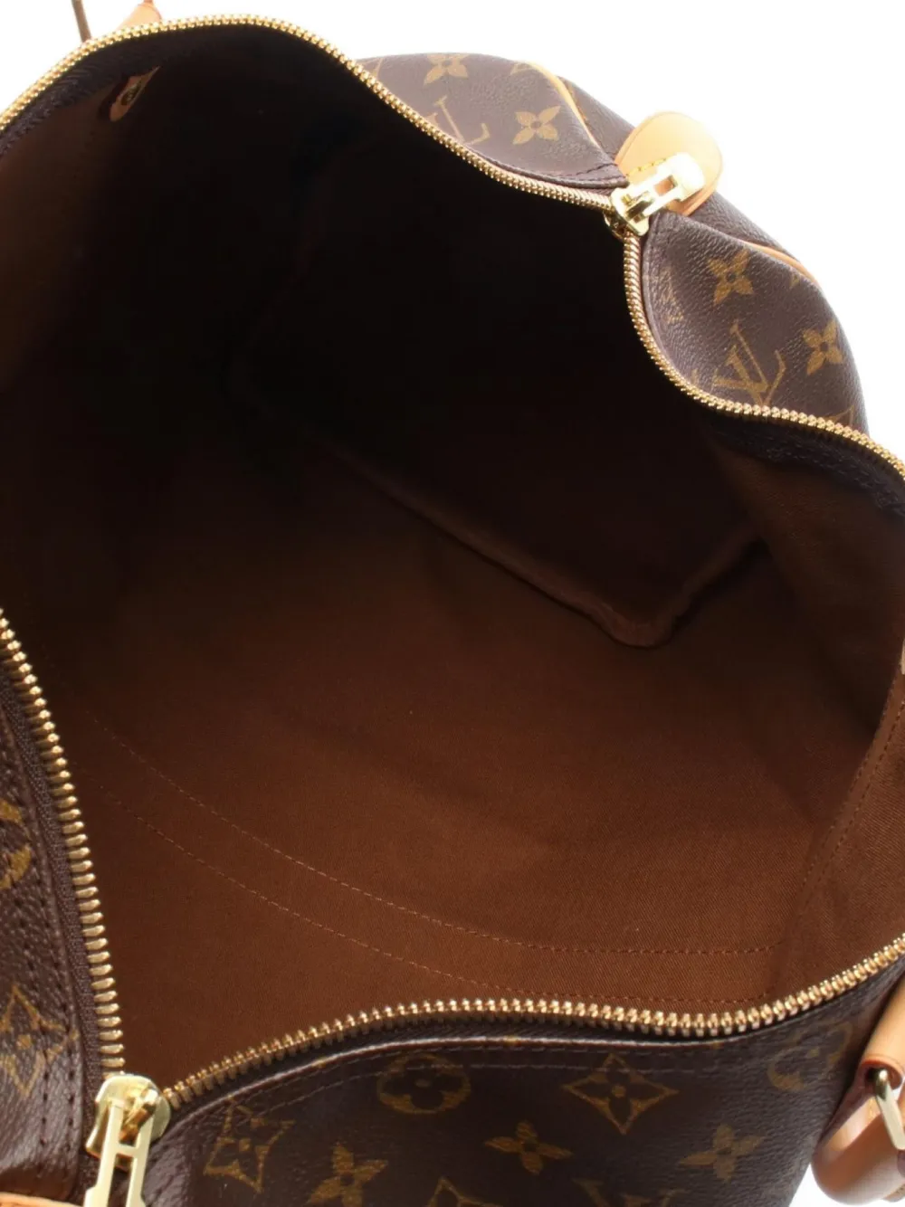 Pre-owned Louis Vuitton 1997 Keepall 45 Tote Bag In Brown