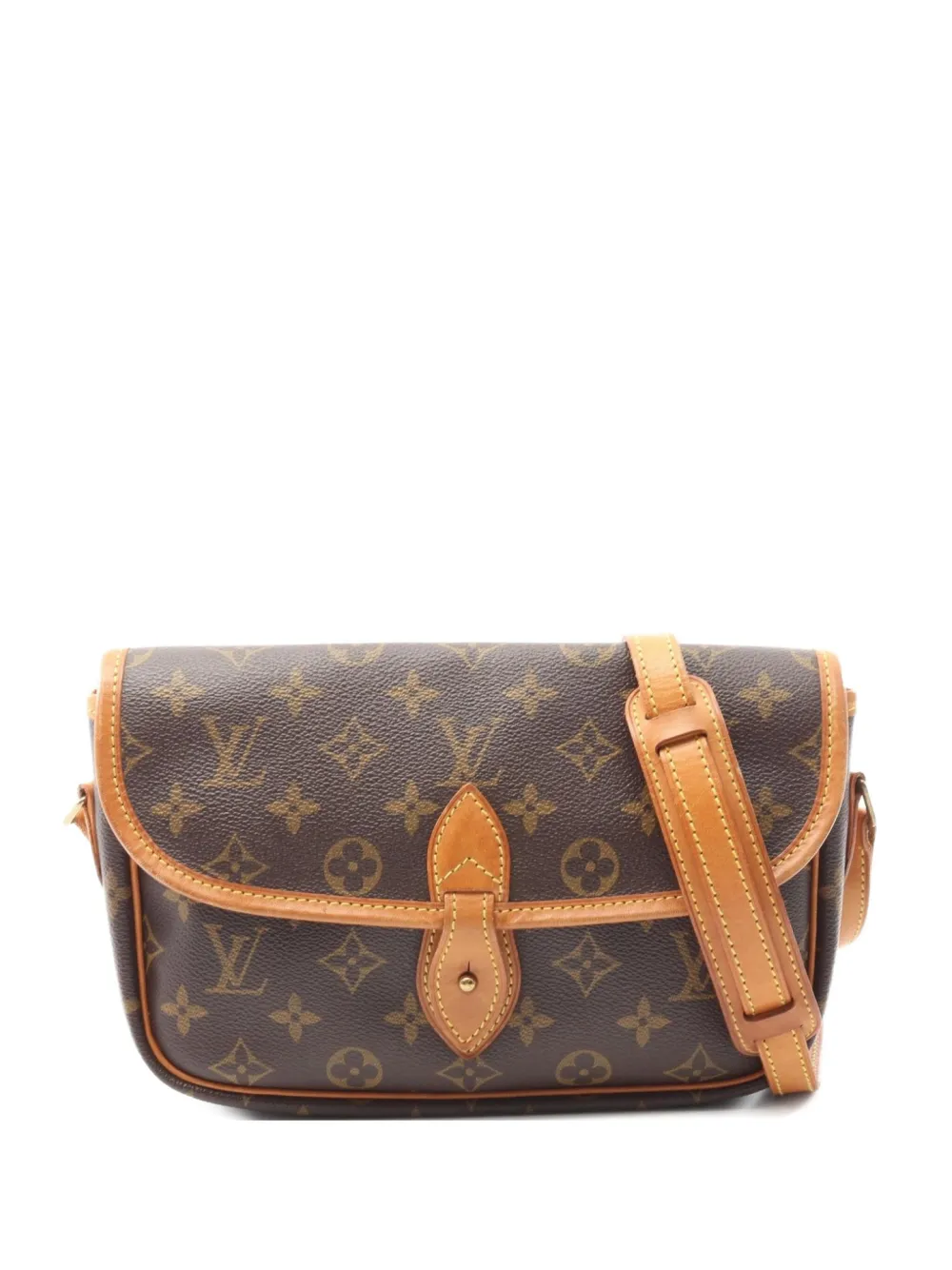 Louis Vuitton Pre-Owned 1995 モノグラム ジベシエール PM ショルダーバッグ - ブラウン Louis Vuitton Pre-Owned 1995 モノグラム ジベシエール PM ショルダーバッグ - ブラウン