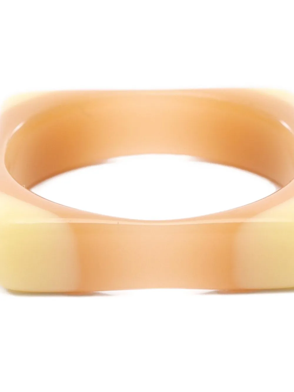 Pre-owned Chanel 1986-1988 Coco Mark Ring In Neutral