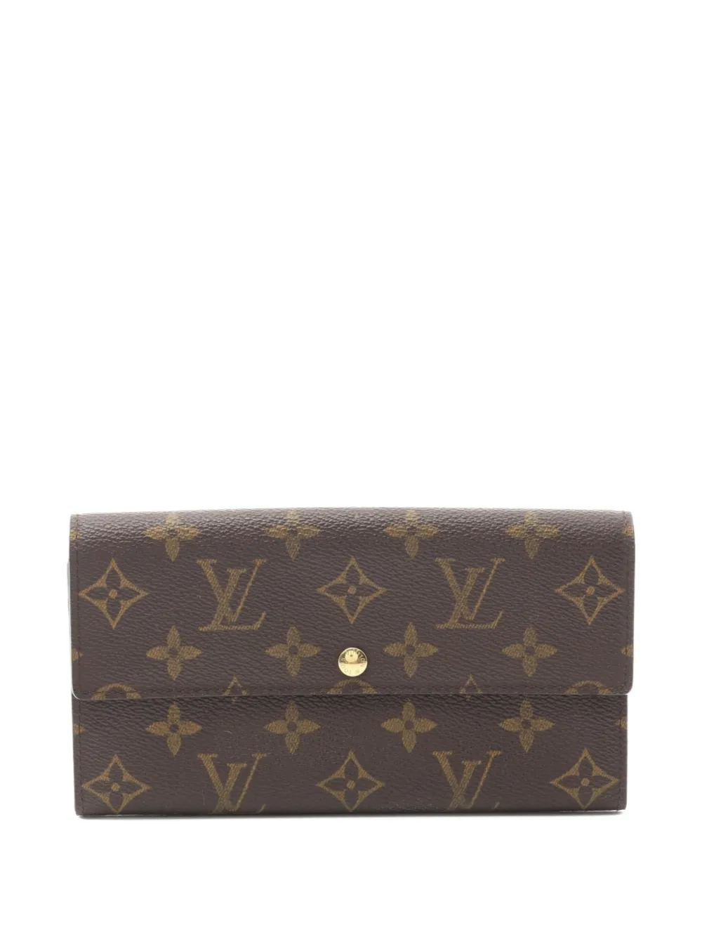 Louis Vuitton Pre-Owned 2003 Pochette monogram wallet | Brown | Image 1