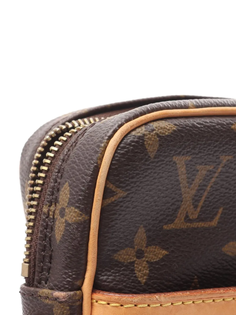 Pre-owned Louis Vuitton 2012 Danube Shoulder Bag In Brown