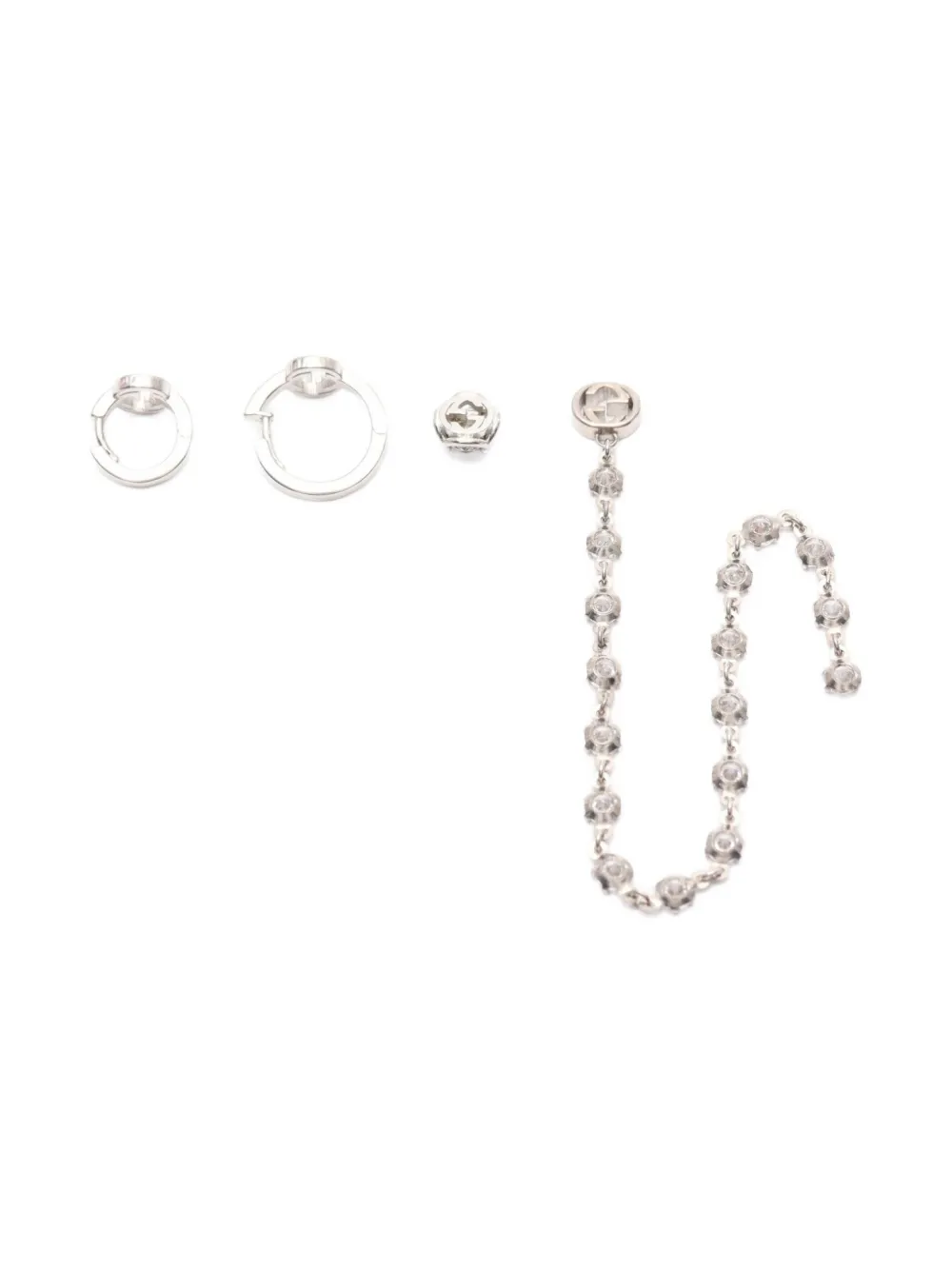Gucci Pre-Owned 2010s Interlocking G nail piercings | Image 2