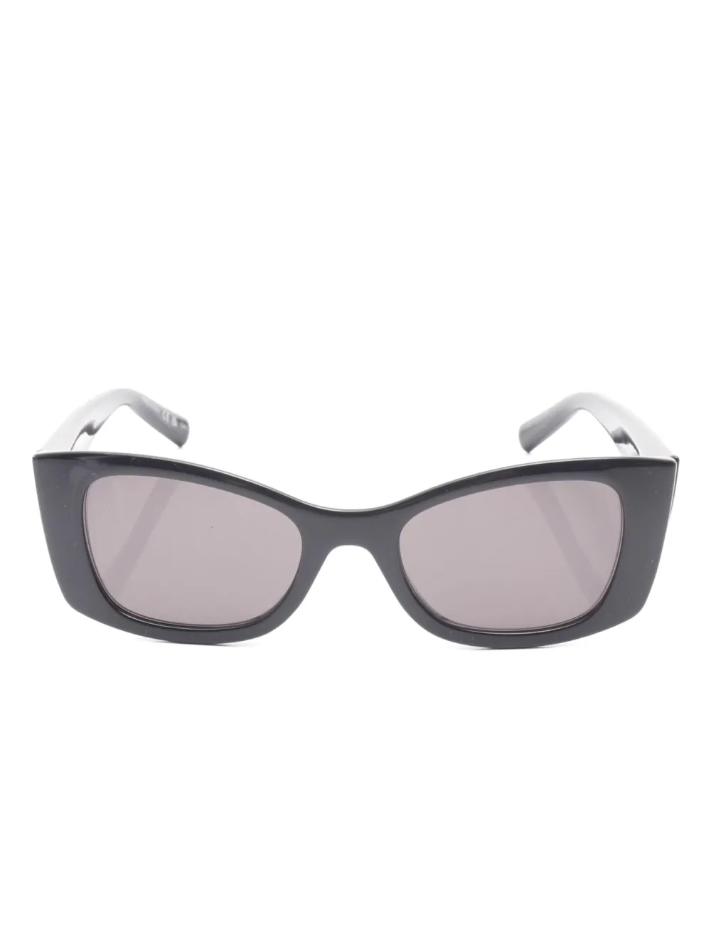 Saint Laurent Pre-Owned lentes de sol con armazón rectangular y micas tintadas 2020 | negro | Image 1