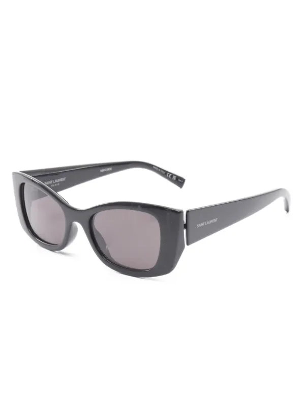 Saint Laurent Pre-Owned 20s rectangle-frame Tinted Sunglasses