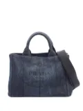 Prada Pre-Owned 2000's Canapa denim tote bag - Blue