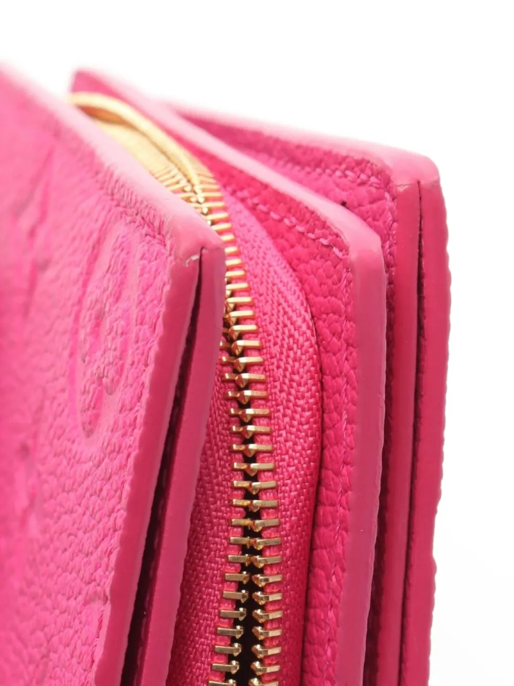 Pre-owned Louis Vuitton X Tm Portefeuil 2010s Monogram Empreinte Bi-fold Wallet In Pink