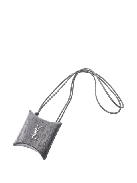 Saint Laurent Pre-Owned 2020s Take-Away AirPods-Hülle mit Logo