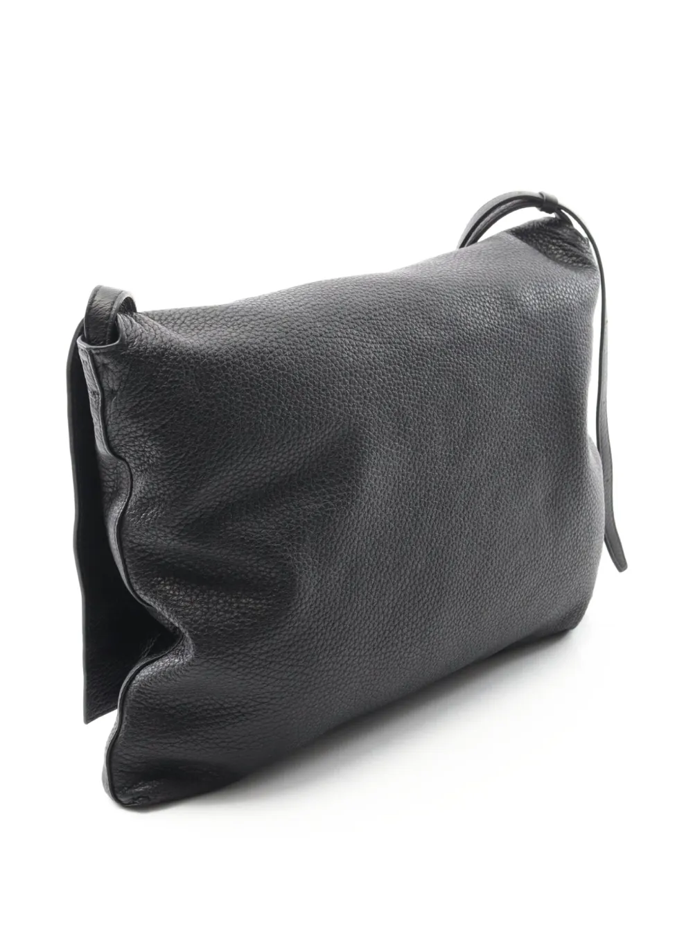 Pre-owned The Row 2010s Nan Leather Shoulder Bag In Black