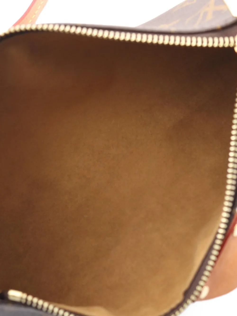 Pre-owned Louis Vuitton 2000s Pochette Tirette Shoulder Bag In Brown