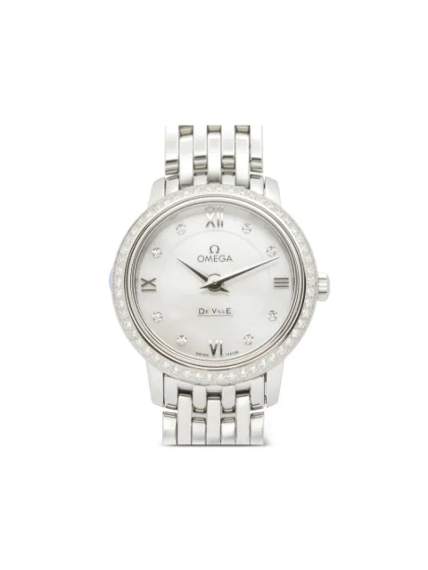 OMEGA ساعة 'بريستيج' 24.5 ملم من عقد 2020