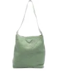 Prada Pre-Owned 2010s leather shoulder bag - Green