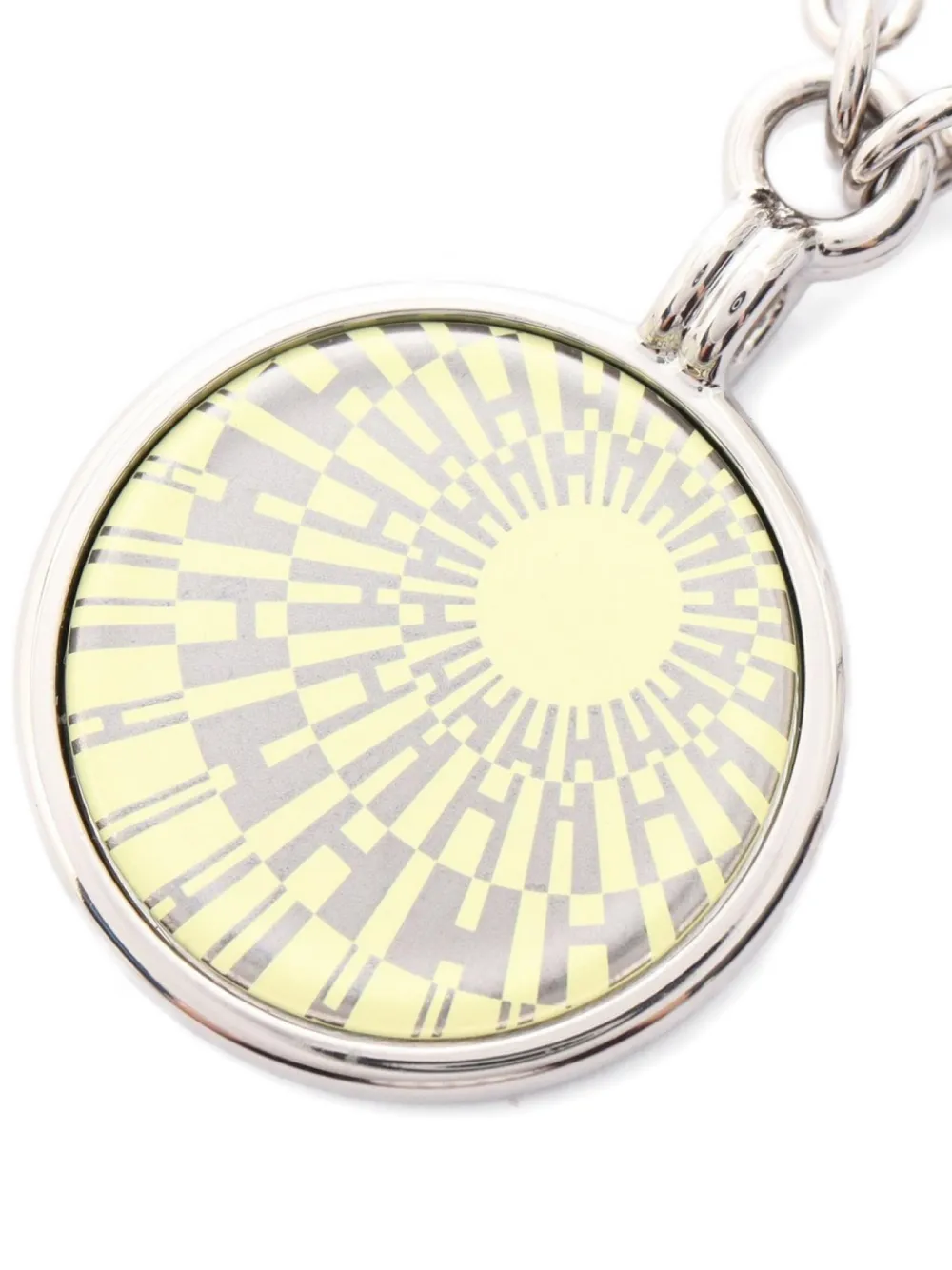 Hermès Pre-Owned 2010s Medaille OP'H necklace | Image 2