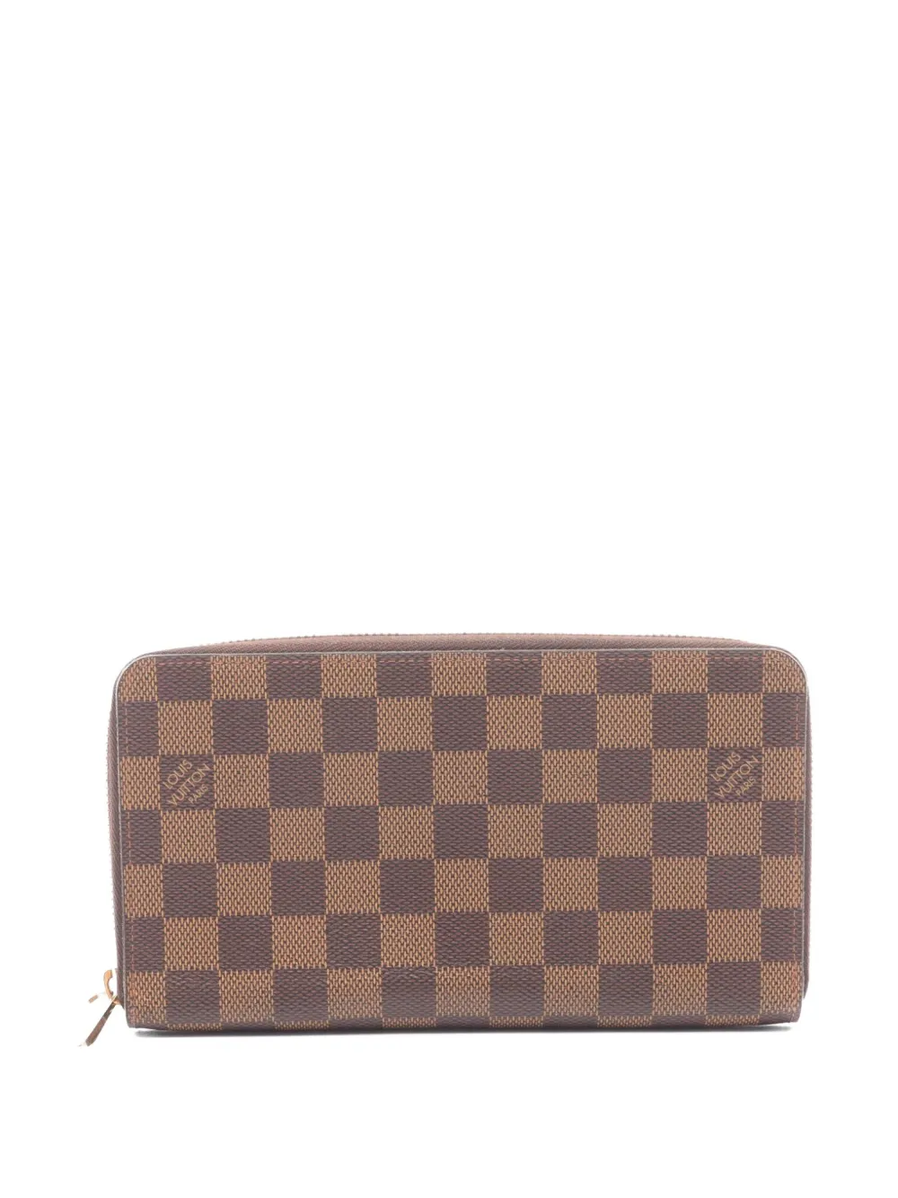 Louis Vuitton Pre-Owned 2015 ダミエ エベヌ 財布 - ブラウン Louis Vuitton Pre-Owned 2015 ダミエ エベヌ 財布 - ブラウン