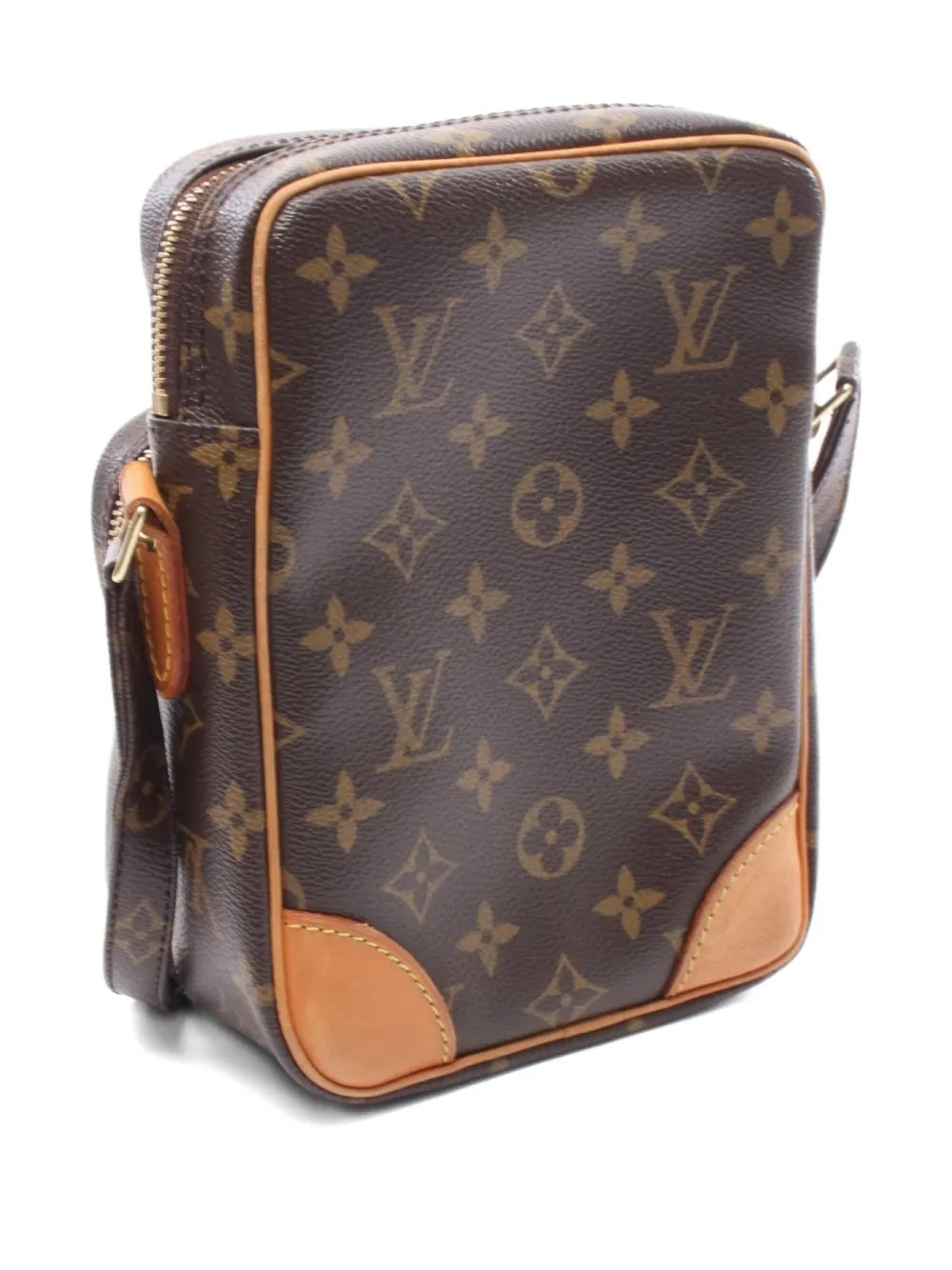 Pre-owned Louis Vuitton 2006 Amazon Monogram Shoulder In Brown