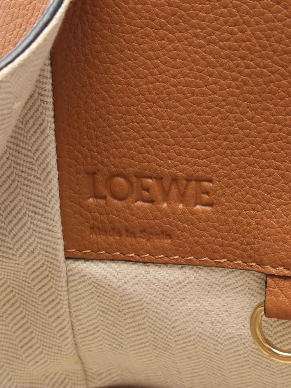 Pre-owned Loewe 2010s Hammock Small Tote Bag In Brown