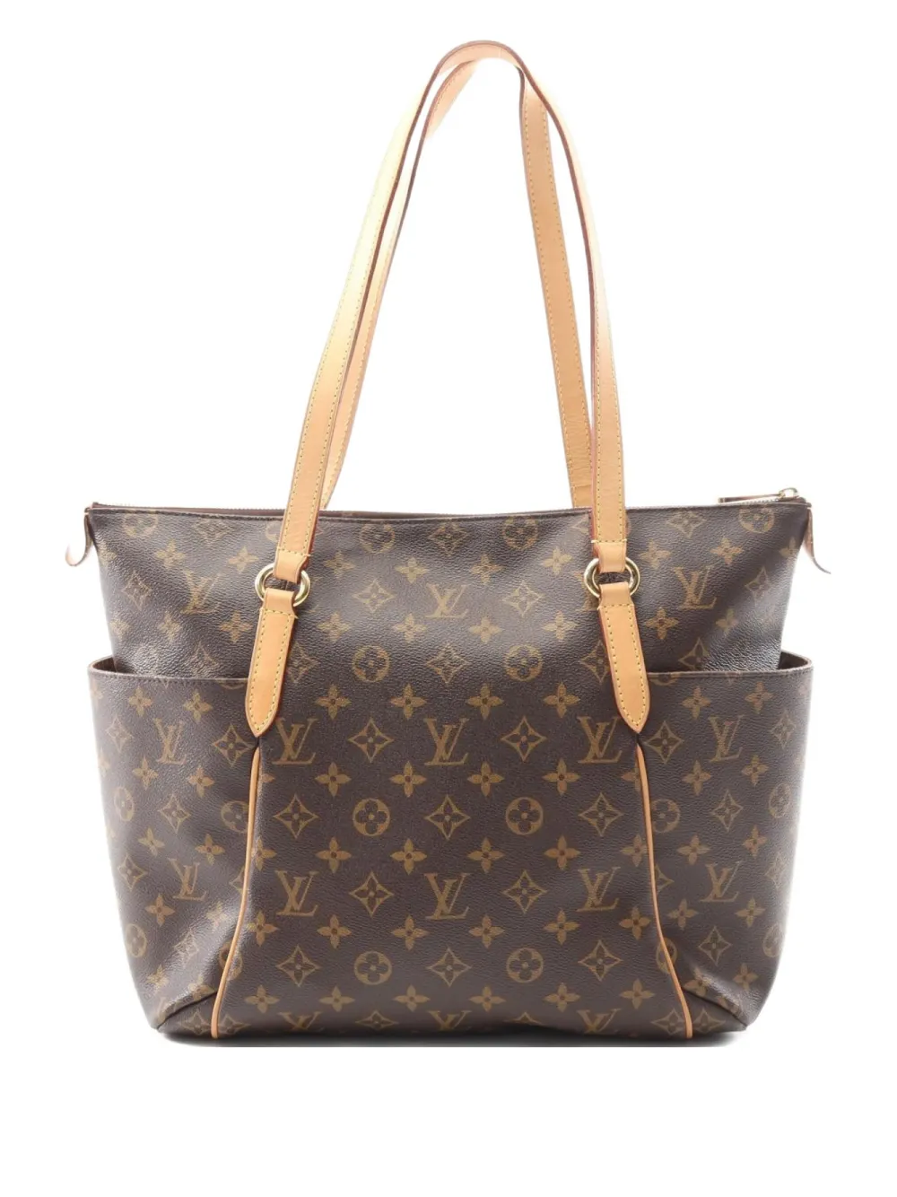 Louis Vuitton Pre-Owned Borsa a spalla Totally MM con monogramma 2013 - Marrone