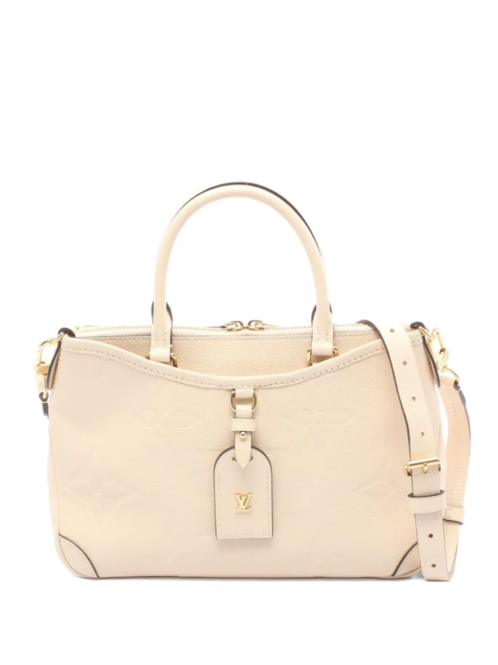 Louis Vuitton Pre-Owned 2021 トリアノン PM モノグラム アンプラント ハンドバッグ - ニュートラル Louis Vuitton Pre-Owned 2021 トリアノン PM モノグラム アンプラント ハンドバッグ - ニュートラル