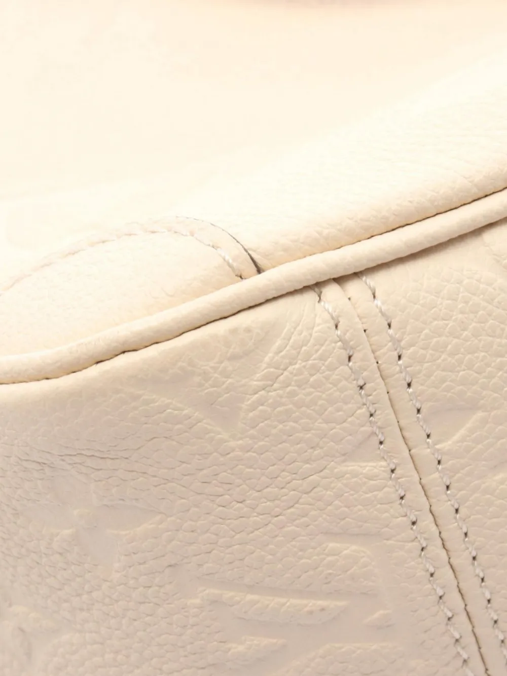 Pre-owned Louis Vuitton 2021s Trianon Pm Monogram Empreinte Tote Bag In Neutral