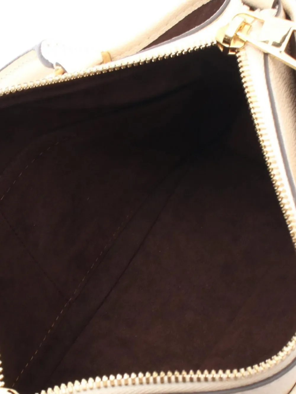 Pre-owned Louis Vuitton 2021s Trianon Pm Monogram Empreinte Tote Bag In Neutral