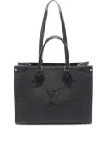 Louis Vuitton Pre-Owned 2021 On the Go MM monogram-empreinte shoulder bag - Black
