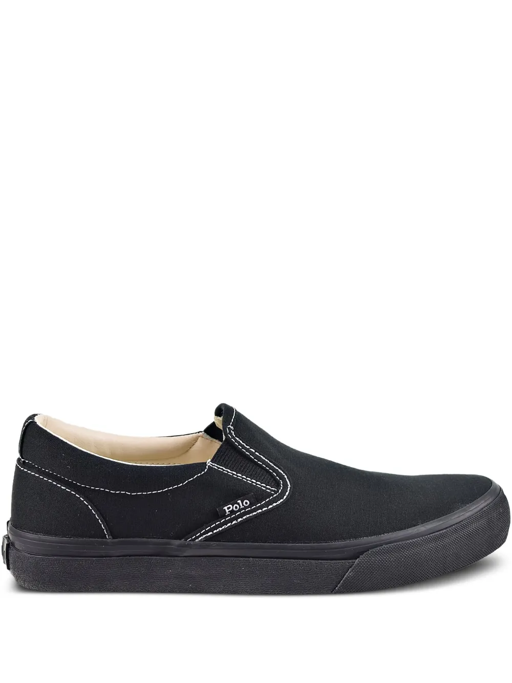 Polo Ralph Lauren スリッポン スニーカー - ブラック Polo Ralph Lauren スリッポン スニーカー - ブラック