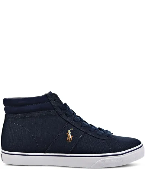 Polo Ralph Lauren logo-detail high-top sneakers